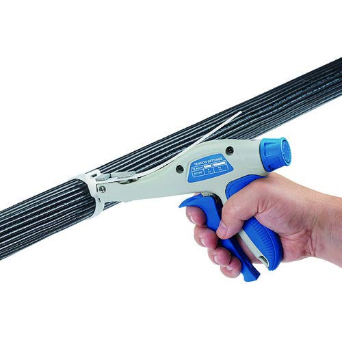 Panduit PanZone GS2B-E Adjustable Tension Cable Tie Tool, Ergonomic Design, 7.82 in L x 1.28 in W