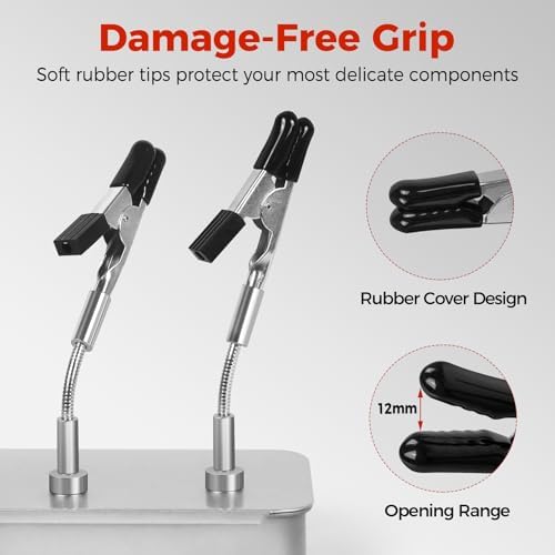 Soldering Helping Hands Station, NEWACALOX Magnetic Third Hand Helping Tool