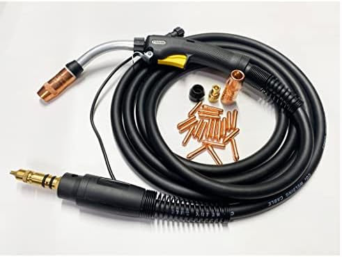 Mig Gun Replacement For Bernard BTB 400 Amp Q40 15ft Miller Connector Centerfire Parts (Mig Gun With .030" Kit)