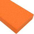 BuyPlastic Tangent Poly Lumber - Bright Orange, 1x6 (0.75" x 5.5"), 72" Length - HDPE Plastic Board for Outdoor Furniture and More