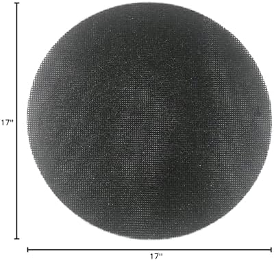 Sungold Abrasives 8150899 Silicon Carbide 120 Grit Screen Sanding Discs 10-Pack, 17"