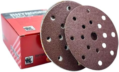 Buy Indasa Rhynogrip Redline 6" 9-Hole Vacuum Sanding Discs, 690 Series 40
