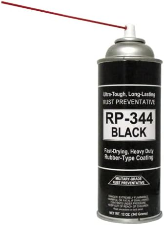 Cosmoline RP-342 Black Rust Preventive Spray (Military-Grade) 6-Cans