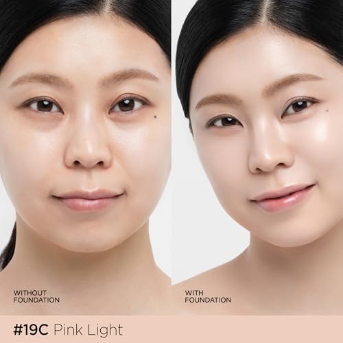 Skin Nuder Cushion | Korean Makeup, Refill Included, SPF 50 (19 Pink Light)