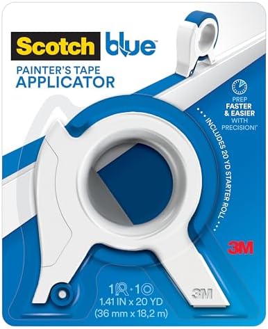 ScotchBlue Painters Tape Applicator with 1 Starter Roll (TA3-SB-ESF)