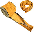 25FT TIG Welding Torch Cable Cover Resistant Leather Black Hose Cover 7.6 Meters with Cowboy for ZIPP er Jacket For TIG/MIG Yellow