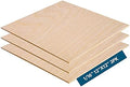 1.5mm 1/16" x 12" x 12" Aircraft Plywood Sheet (3pk) - AB/B Baltic Birch Material Perfect for Arts and Crafts, School Projects, Die-Cutting, and Wood Engraving