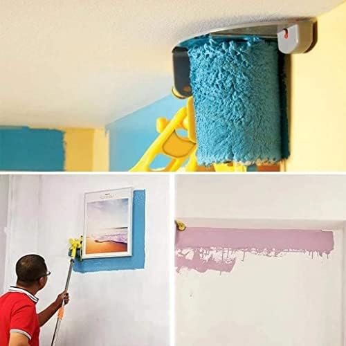Profesional Paint Roller Replacement Application Edger Brush Tool Multifunctional for Home Wall Ceiling(D)