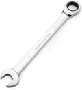FLZOSPER 25mm Metric Ratchet Wrench,Box End Head 72-Tooth Ratcheting Combination Wrench Spanner