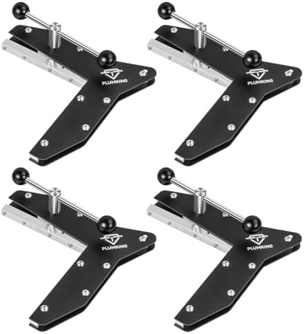 4PCS Miter Clamps for woodworking, Corner Clamps for Making Window Casing, Door Casing, Picture Frames, Cabinet Trim
