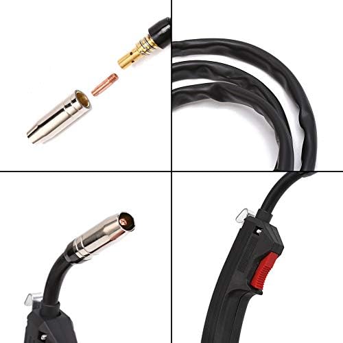 IHAYNER 10FT MIG Weld Gun Torch Stinger Replacement for Chicago MIG Welding Gun Electric Welder Complete Replacement Parts Torch Stinger 100A