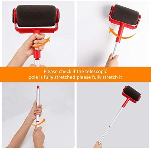 Seamless Paint Roller Brush Tool Flocked Edger Office Wall Painting