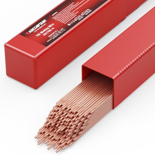 ARCCAPTAIN Mild Steel TIG Welding Rod ER70S-6, 1/8" X 16", 5LB