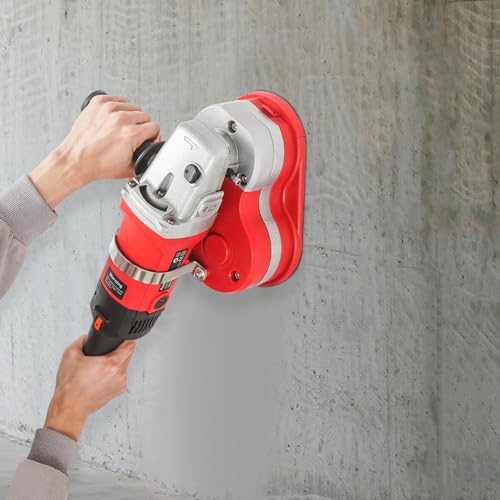 Electric Diamond Floor Grinder Polisher Machine, 3800W Electric Concrete Floor Grinder,6-Speed Adjustable, with 3 Diamond Wheels for Concrete, Marble, Granite, Cement & Thinset Removal