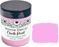 Non-Toxic Furniture Paint Vintage Chalk Paint for Wood/Metal/Glass, Indoor/Outdoor Use No Sanding & Primer Needed Matte Finish Cabinet Paint, Waterbased | Acrylic | Crafts for DIY Projects 4oz/118ml (Pink)