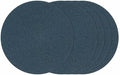 25Pcs Sanding Discs 8-7/8In 80Grit Hook and Loop Sandpapers Blue