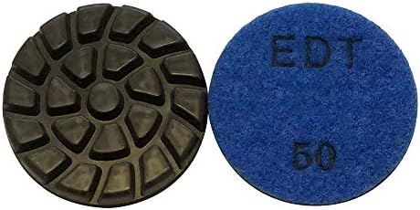 3" Wet Hybrid Diamond Polishing Pads for Concrete & Terrazzo, # 50 Grit