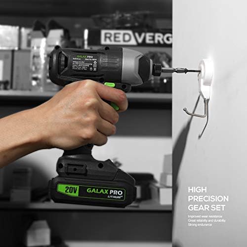 GALAX PRO 20V Impact Cordless Driver-1.3 Ah Battery and Charger Included