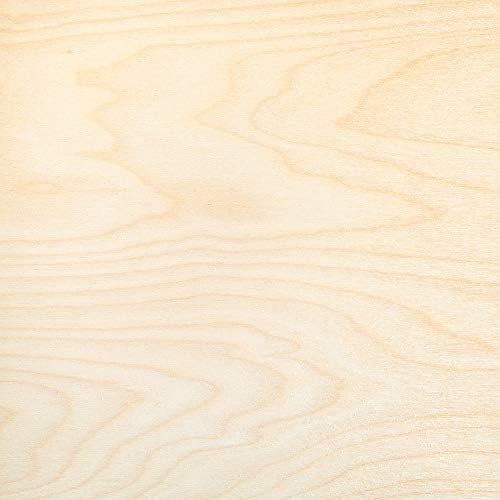 3mm 1/8" x 12" x 12" B/BB Baltic Birch Plywood Squares (24pcs) - Perfect for Arts & Crafts, School & DIY Projects, Drawing, Painting, Wood Engraving, Burning & Laser Projects - Cherokee Wood Products