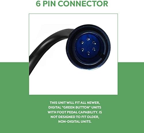 NOVA Slider TIG Amp Control, 6-pin, Compatible for Lincoln Welders K870 and others, 25ft