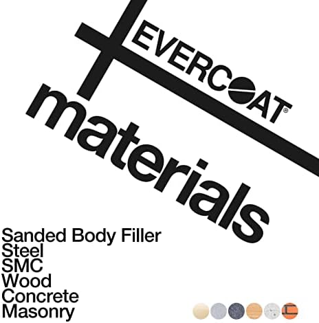 Evercoat Polyester Glazing Putty for Galvanized Steel, Aluminum, Fiberglass & More - 20 Oz