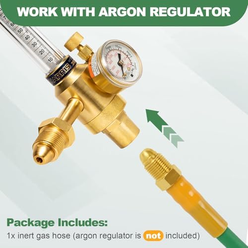 32.8FT Argon Gas Hose, Inert Gas Welding Hoses for MIG/TIG Regulator