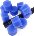 High Temp Masking Supply 1.187" x 1.437" (1-3/16 x 1-7/16) Silicone Rubber Plugs - Stoppers for Powder Coating, Painting, Automotive, Crafts - Non-Toxic, Flexible, Reusable STP7 (50 Pack)