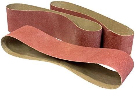 WEN 6502SP3 240-Grit 4 x 36" Belt Sander Sandpaper (3 Pack)