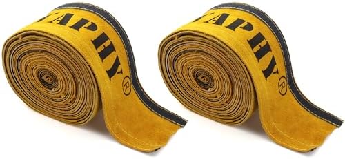 TIG Welding Torch Yellow Cable Cover 2-Pack 23 Feet Length