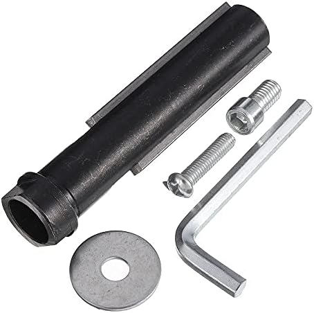 for M10/M14 Parts for Angle Grinder's Hand Held Linear Polisher Device Angle Grinder Adapter Protective Cove Tool Kit Accessories (Color : Handle)
