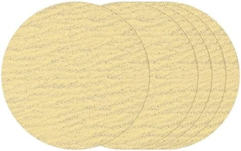 25Pcs Sanding Discs 3In 100Grit Hook and Loop Sandpapers Yellow