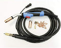 250A Mig Welding Gun fits Miller M25 M-25 Millermatic 200, 210, 212, 250, 250X, 251, 252, and Vintage (12ft .030 Kit)