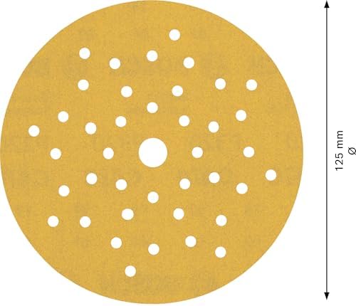 Bosch Professional 50x Expert C470 Sandpaper (Ø 125 mm, Grit 320, Accessories Orbital Sander)