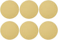 HARFINGTON 10 Pcs 9 Inch Sanding Discs 80 Grit Yellow Aluminum Oxide