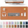 YSAGi Desk Protector&Blotter, Non-Slip Waterproof Leather Mouse Pad