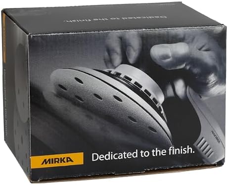 Mirka Galaxy 5'' Ceramic Sanding Discs 320 Grit, Self-Adhesive PSA 100 Pack