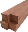 Barrington Hardwoods Black Walnut Lumber Turning Squares - 2 in x 2 in (4 Pcs) (2" x 2" x 24")