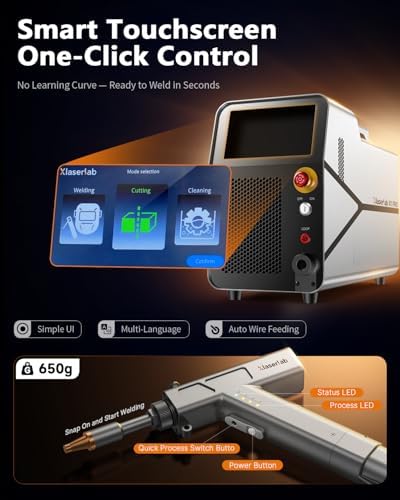 X1pro 700W Laser Welding Machine – 6-in-1 Fiber Laser Welder