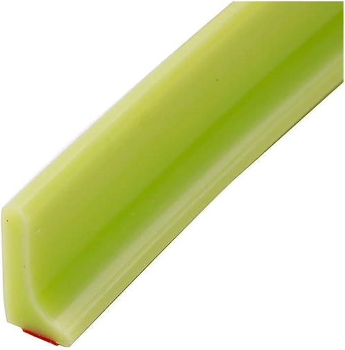Silicone Water Retaining Strip Bathroom Foldable Block Water Stopper Sealing Strip, Self-Adhesive Silicone Shower Barrier, Flood Shower Water Barrier for Retention System ( Color : Green , Size : 200c