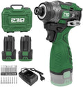 Prostormer 17V Cordless Impact Driver Set, 140Nm Brushless Screwdriver