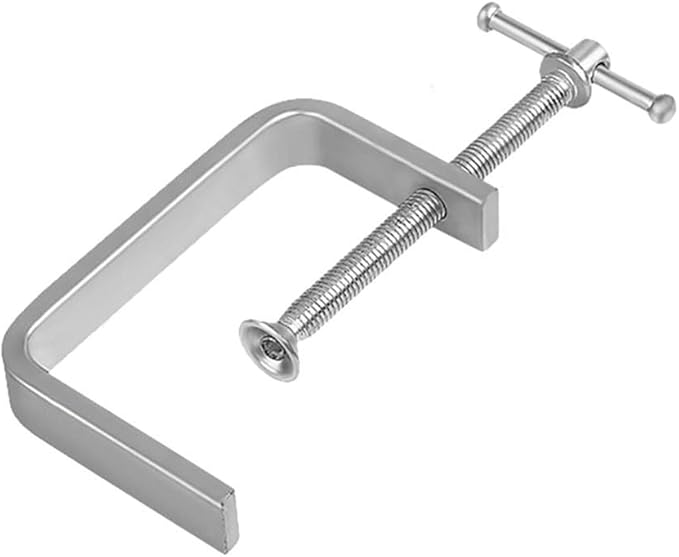 Stainless Steel C Clamps, 0-100 Mm 4 Sizes C Clamp, Heavy Duty Woodworking Clamp With Wide Jaw Openings For Carpentry Woodwork Building Wood, Plastic, Stone, Metal Stable Clamping(0-85mm)