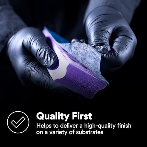 3M Hookit Blue Net Abrasive Sheet Roll 36473, 180+, 115 mm x 10 m, 1 Roll, Fast-Cutting, Long-Lasting Abrasive, for Collision Repair