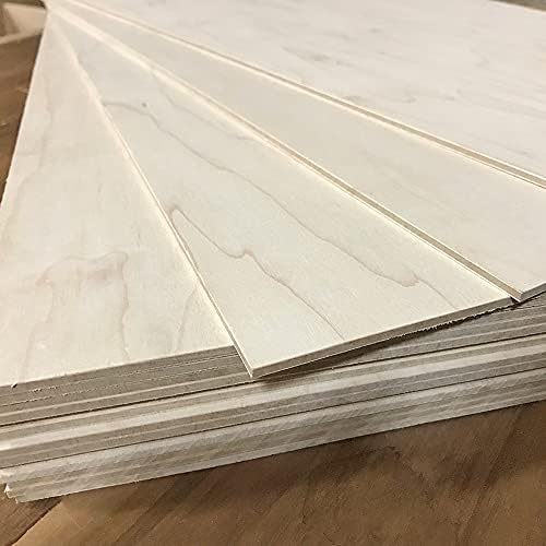 1/8" x 12" x 24" Maple Plywood - Perfect for CNC & Laser Cutting - Cherokee Wood Products (16)