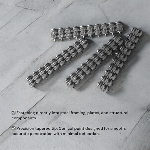 BX3 ½″ Steel Nails For Hilti BX3-1,000 X-S B3 MX STEEL NAILS Compatible