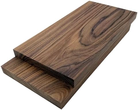 Bolivian Rosewood Lumber Board - 3/4" x 6" (2 Pcs) (2, 3/4" x 6" x 18")