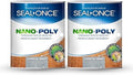 SEAL-ONCE Nano+Poly Wood Sealer and Waterproofer, Coastal Gray, 2 Gallon