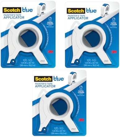 ScotchBlue Painters Tape Applicator, 1.41 Inches x 20 Yards, 3 Pack