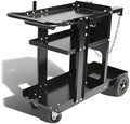 Welding Carts for Mig Welder Cart On Wheels Plasma Cutter Cart Mig Welding Cart with 400 Lbs Weight Capacity and 360° Swivel Wheels