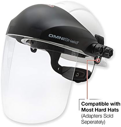 Lincoln Electric OMNIShield Professional Face Shield - High Density Clear Lens - Premium Headgear - K3750-1