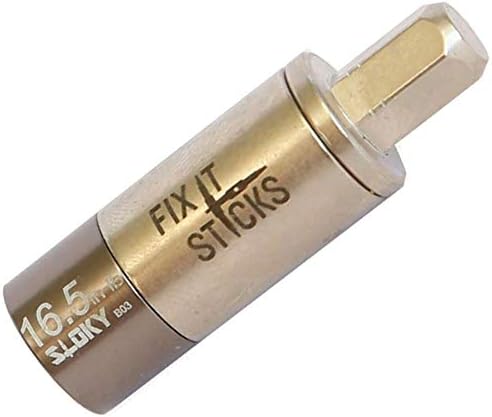 Fix It Sticks Field Hunting Outdoors Gun Maintenance Adjustable Fits 1/4in Bit T-Way Wrench Small Torque Limiter, 16.5 in-lb
